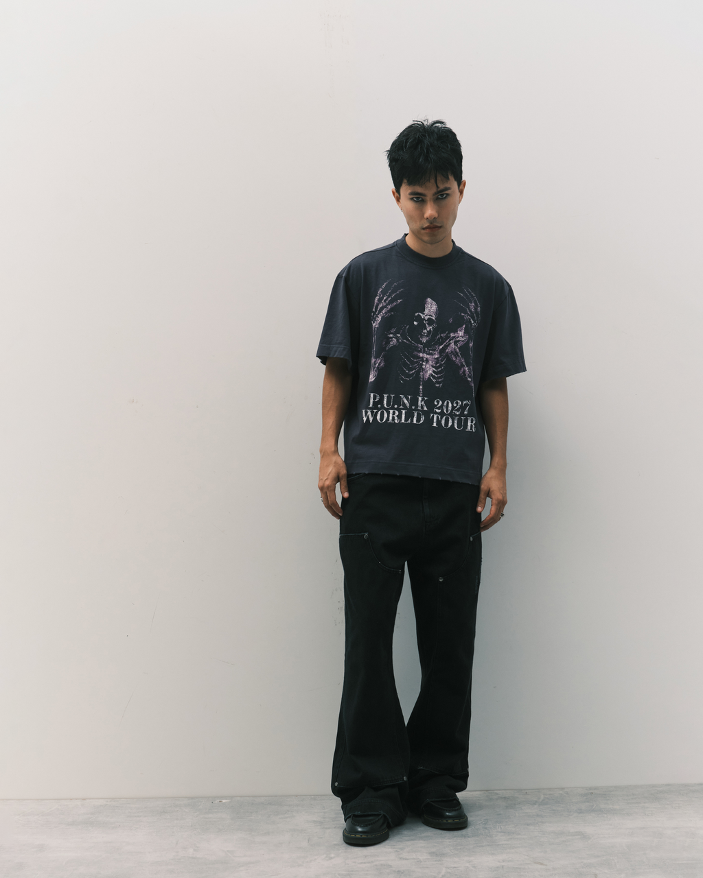 P.U.N.K WORLD TOUR VINTAGE TEE