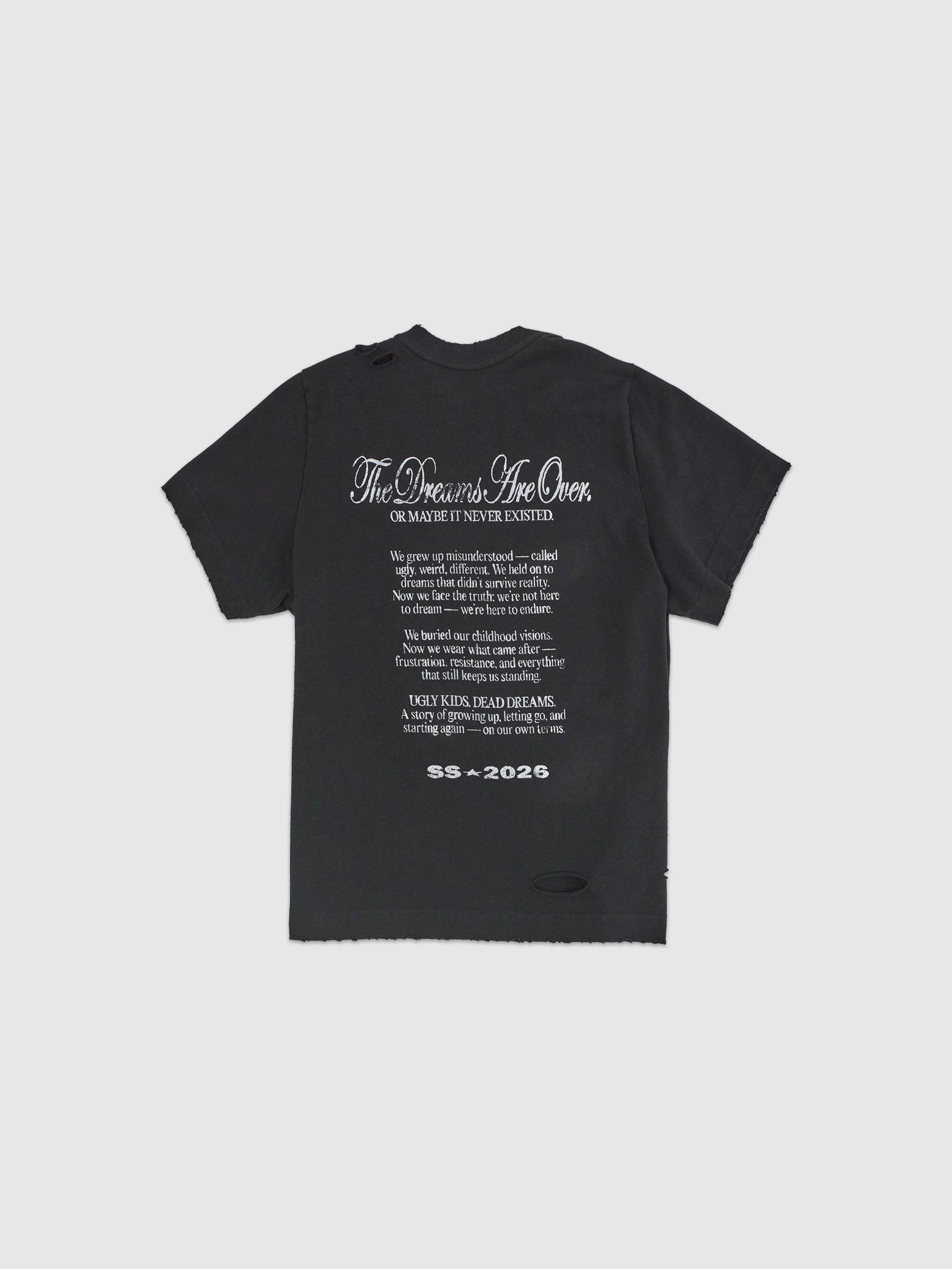 THE DREAMS ARE OVER BABY TEE