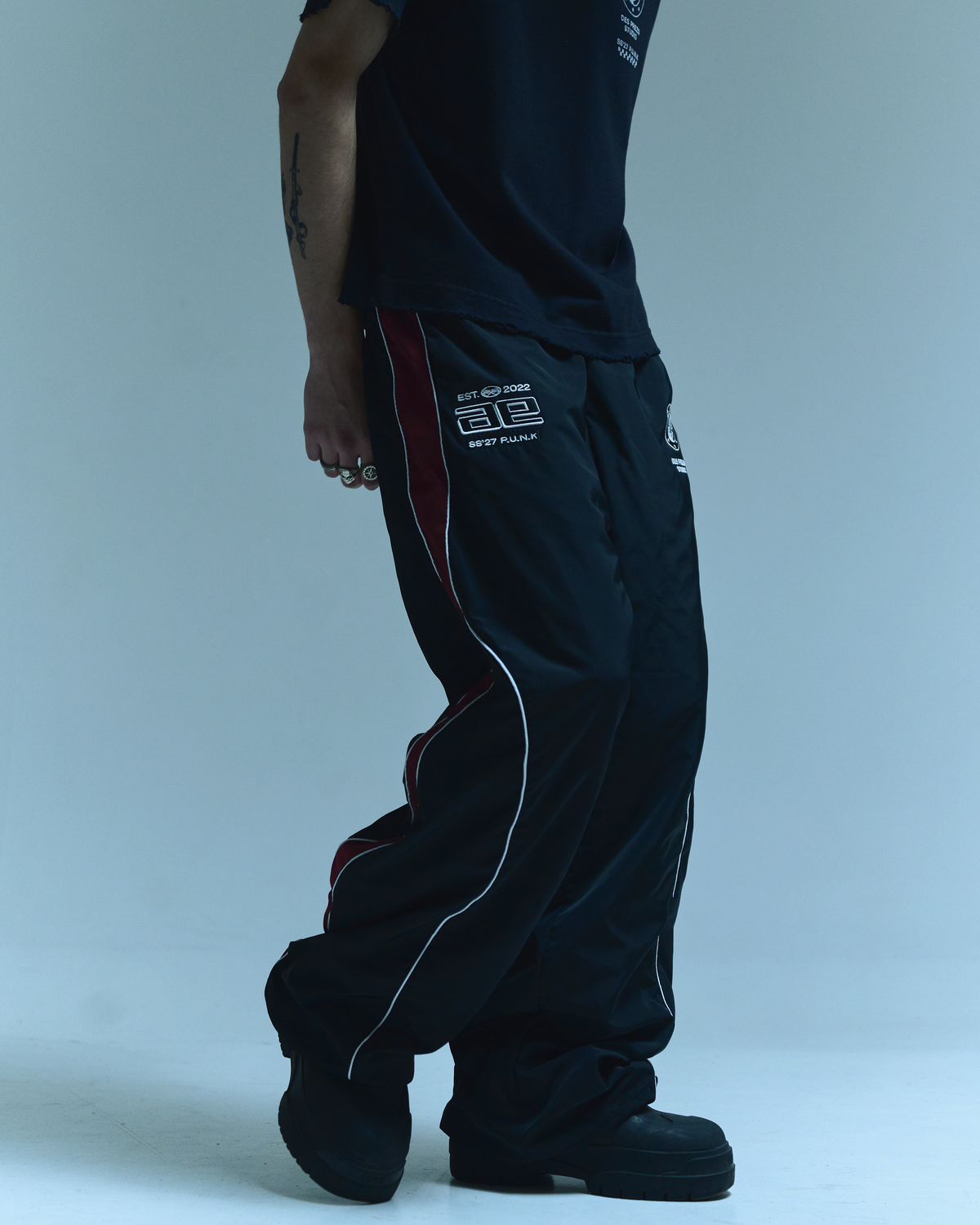 P.U.N.K TRACKSUIT PANTS