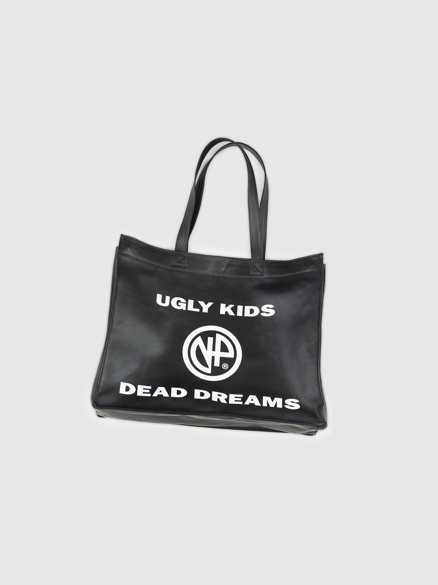 Ugly Kids. Dead Dreams. Leather Tote Bag | Bolsa de couro — Des Prezo Studio