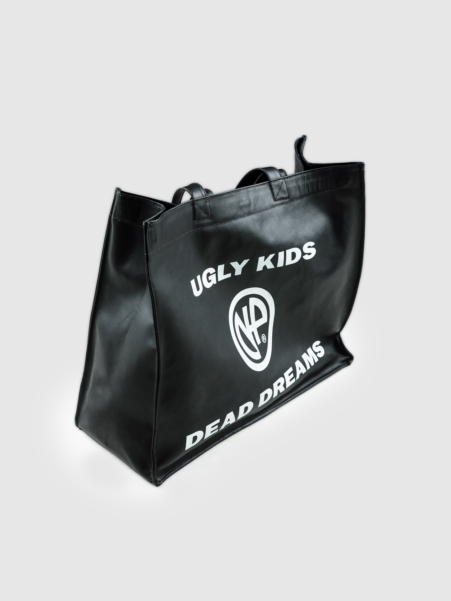 Ugly Kids. Dead Dreams. Leather Tote Bag | Bolsa de couro — Des Prezo Studio