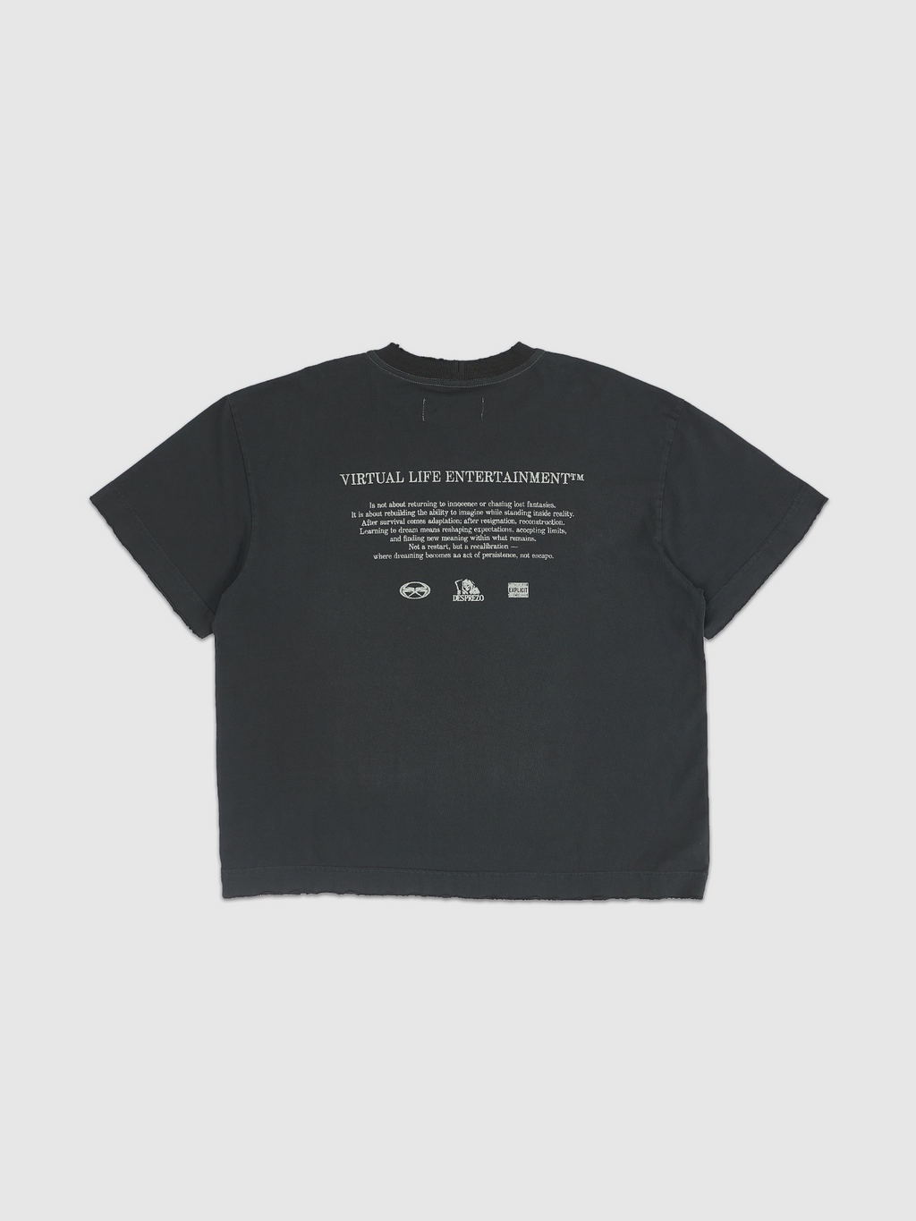 DIGIT4L SKULL VINTAGE TEE