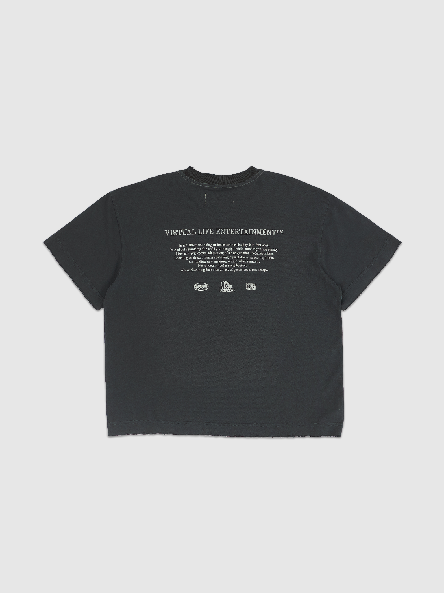 DIGIT4L SKULL VINTAGE TEE