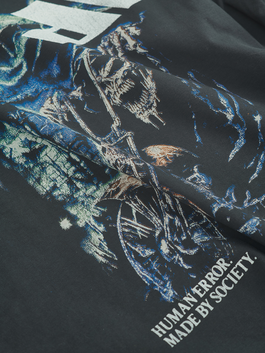 DIGIT4L SKULL VINTAGE TEE