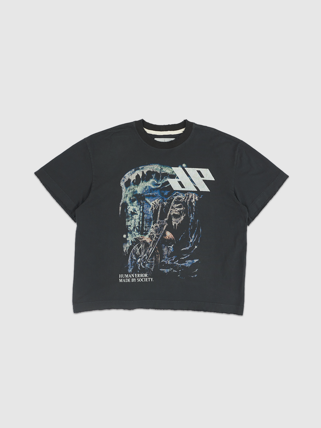 DIGIT4L SKULL VINTAGE TEE