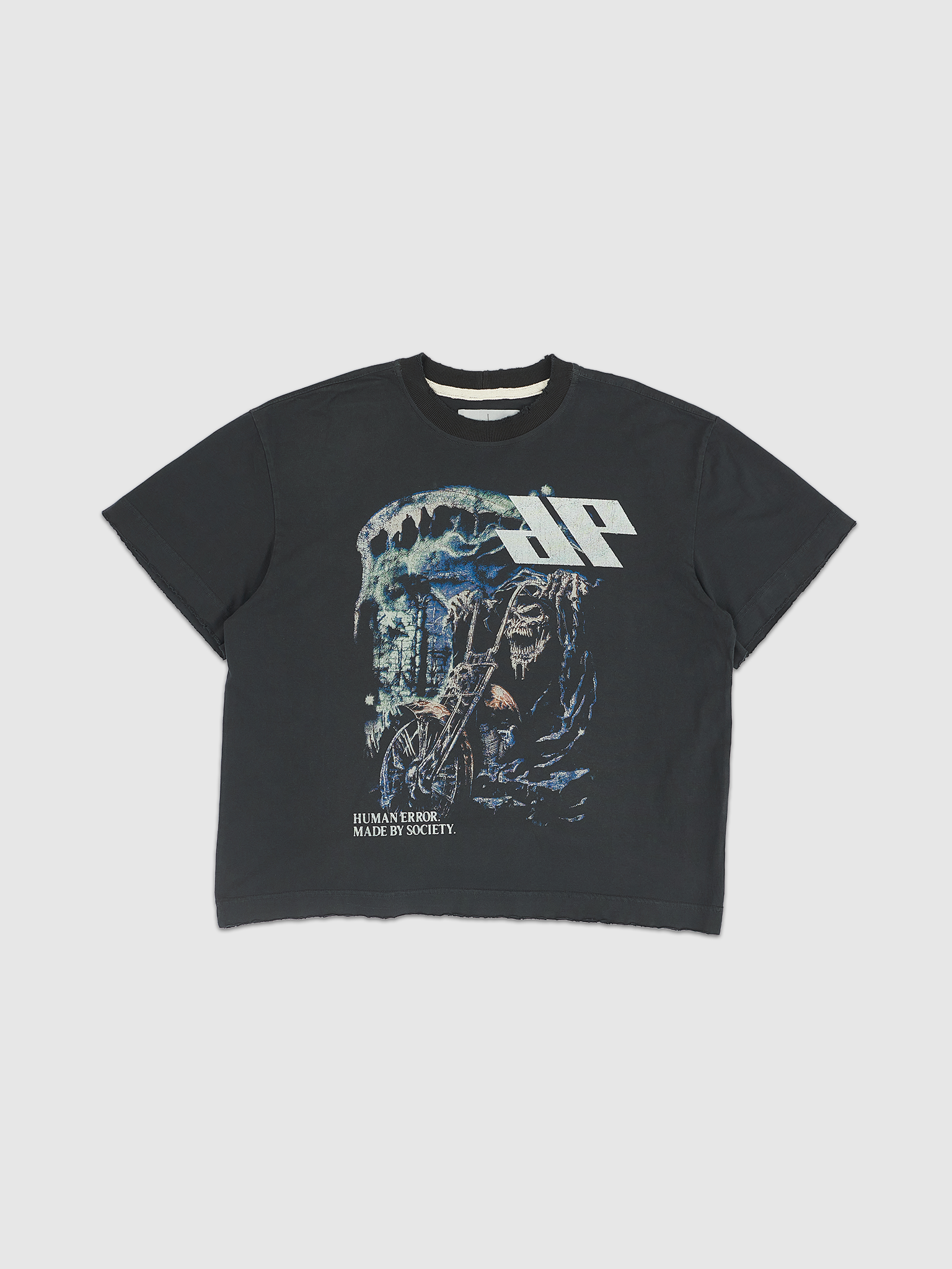 DIGIT4L SKULL VINTAGE TEE