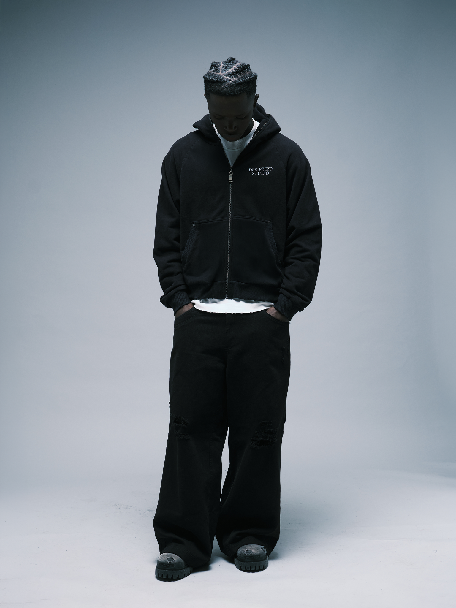 DES PREZO THERMAL HOODIE