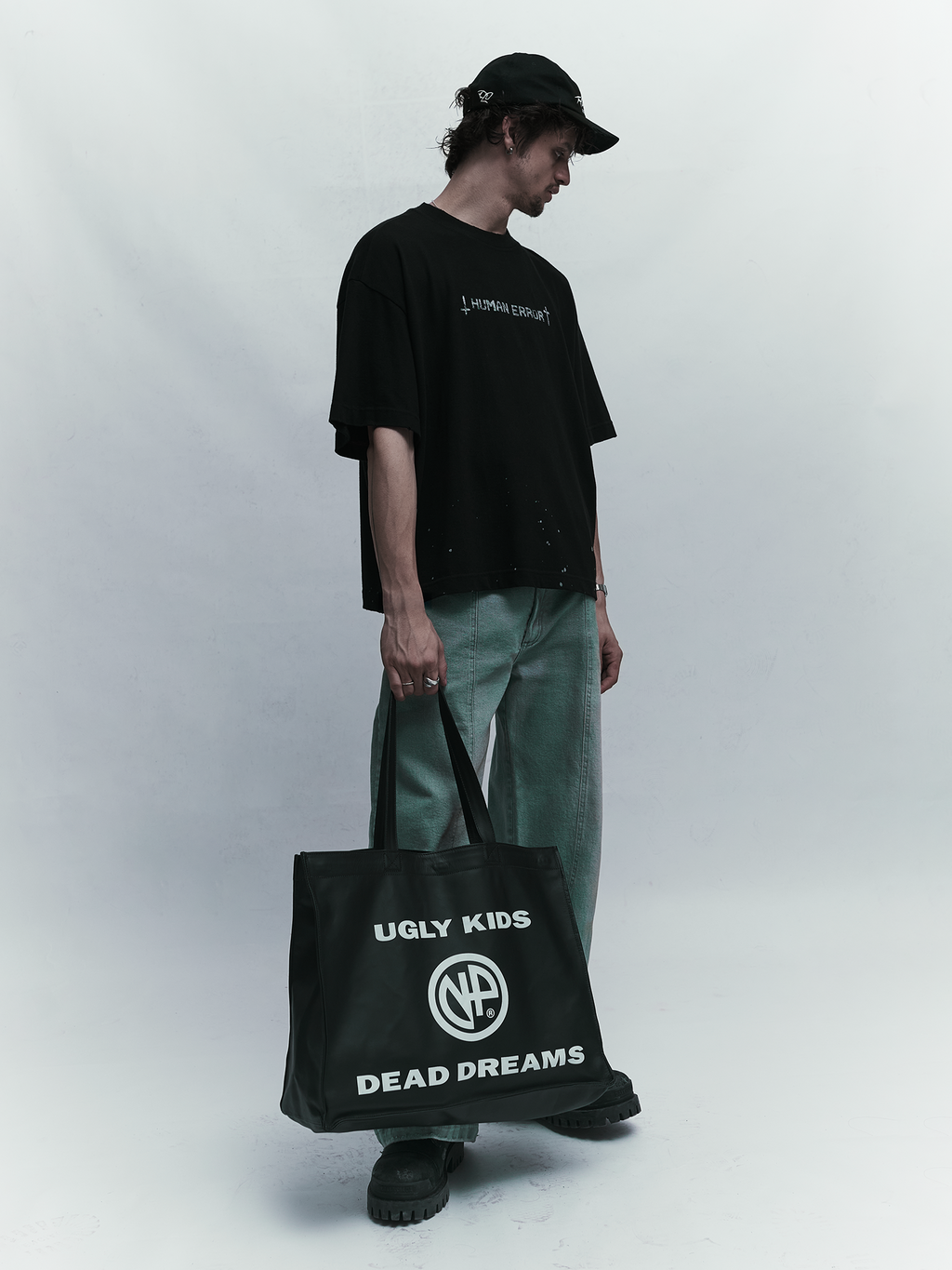 Ugly Kids. Dead Dreams. Leather Tote Bag | Bolsa de couro — Des Prezo Studio